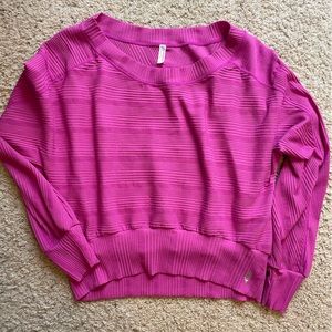 FP Movement hot pink long sleeve top